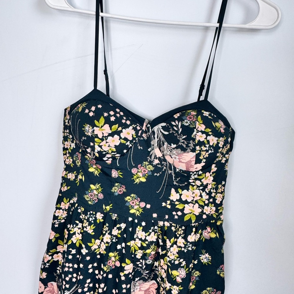 Band of Gypsies Floral Wide Leg Jumpsuit Size Small - Picture 2 of 10